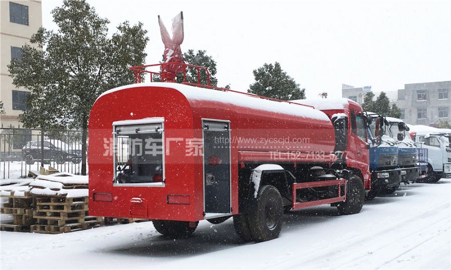 東風(fēng)天錦10噸簡(jiǎn)易消防車 東風(fēng)天錦10噸簡(jiǎn)易消防車
